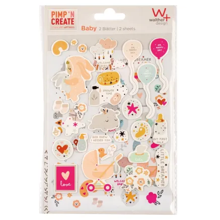 WALTHER ADHESIVE STICKER BABY ST7002