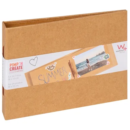 WALTHER PHOTO ALBUM BROWN HORIZONTAL MA-099-P