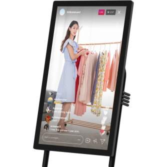 External LCD Displays - YoloMax Live Shopping Solution with massive touchscreen - quick order from manufacturer