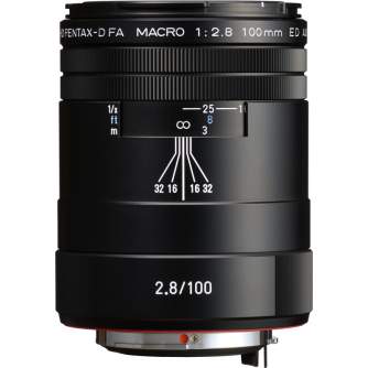 Lenses - RICOH/PENTAX PENTAX HD DFA 100MM MACRO F/2.8 ED AW BLACK 20320 - quick order from manufacturer