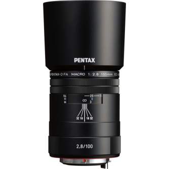 Lenses - RICOH/PENTAX PENTAX HD DFA 100MM MACRO F/2.8 ED AW BLACK 20320 - quick order from manufacturer