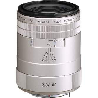 Lenses - RICOH/PENTAX PENTAX HD DFA 100MM MACRO F/2.8 ED AW SILVER 20330 - quick order from manufacturer