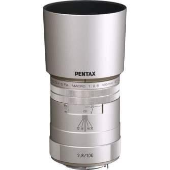 Objektīvi - RICOH/PENTAX PENTAX HD DFA 100MM MACRO F/2.8 ED AW SILVER 20330 - ātri pasūtīt no ražotāja