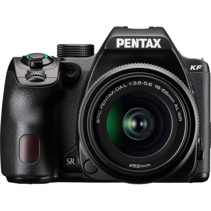 DSLR Cameras - RICOH/PENTAX PENTAX KF BLACK + 18-55 WR 1202 - quick order from manufacturer