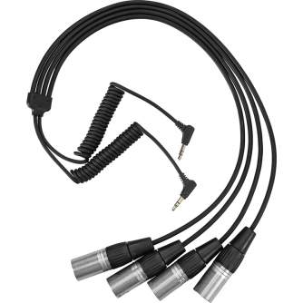 Audio cables, adapters - SARAMONIC CABLE SR-C2020 DUAL 3.5MM TRS MALE TO FOUR XLR MALE CABLE (SR-C2020) - quick order from manufacturer