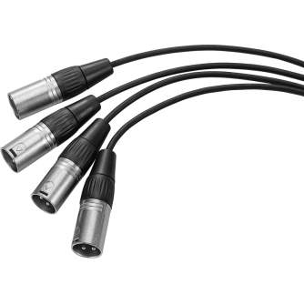 Audio vadi, adapteri - SARAMONIC CABLE SR-C2020 DUAL 3.5MM TRS MALE TO FOUR XLR MALE CABLE (SR-C2020) - ātri pasūtīt no ražotāja