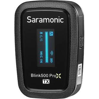Bezvadu piespraužamie mikrofoni - SARAMONIC BLINK 500 PROX B4 (2,4GHZ WIRELESS W/ LIGHTNING) BLINK500 PROX B4 - perc šodien veikalā un ar piegādi