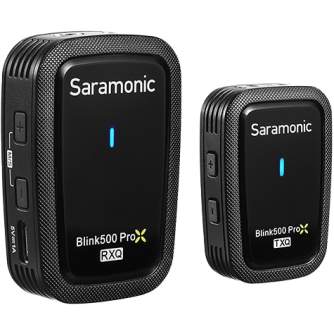 Wireless Lavalier Microphones - SARAMONIC Blink 500 ProX Q10 (2,4GHz wireless w/3,5mm) - buy today in store and with delivery