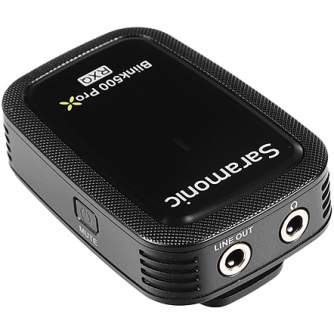 Bezvadu piespraužamie mikrofoni - SARAMONIC Blink 500 ProX Q10 (2,4GHz wireless w/3,5mm) - купить сегодня в магазине и с доставк