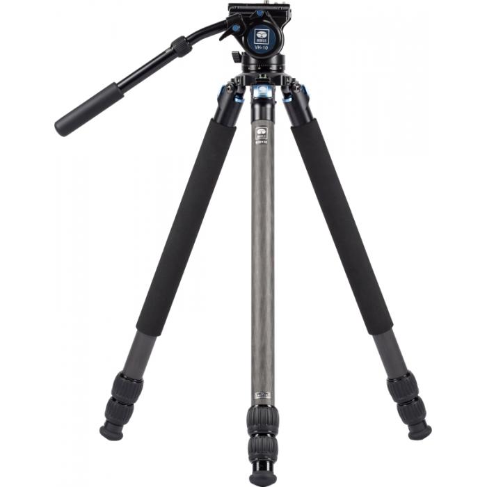 Штативы для фотоаппаратов - SIRUI R-3213X+VH-10 CARBON TRIPOD & VIDEO HEAD R-3213X+VH-10 - быстрый заказ от производителя