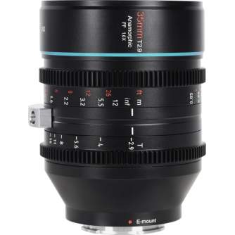 CINEMA Video Lences - SIRUI ANAMORPHIC LENS VENUS 1.6X FULL FRAME 35MM T2.9 E-MOUNT VENUS E35 - quick order from manufacturer