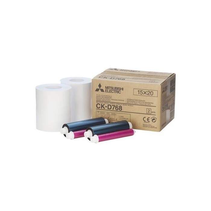 Photo paper for printing - Mitsubishi CK-D768 (2 rolls per carton) photo paper - quick order from manufacturer