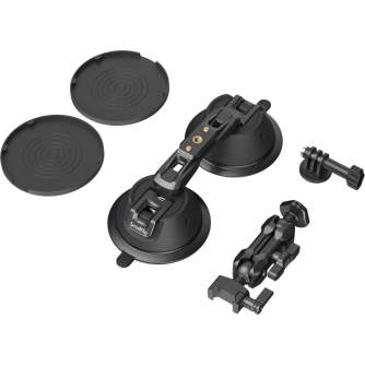 Photo Tripods - SMALLRIG 3566 SUCTION CUP PORTABLE DUAL WITH CAMERA MOUNT SC-2K 3566 - quick order from manufacturer
