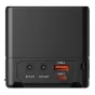 Аккумулятор SmallRig VB155 mini V-Mount сзади с разъемами USB-A, USB-C, 8В и 12В для зарядки устройств