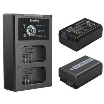 Camera Batteries - SmallRig 3818 NP FW50 Camera Batterij en Oplaad Kit 3818 - buy today in store and with delivery