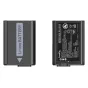 SmallRig NP-FW50 Li-ion battery for Sony cameras - front and back view with technical specifications and safety warnings