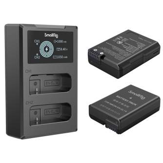 Kameru akumulatori - SMALLRIG 3819 EN-EL14 BATTERY & CHARGER KIT 3819 - ātri pasūtīt no ražotāja