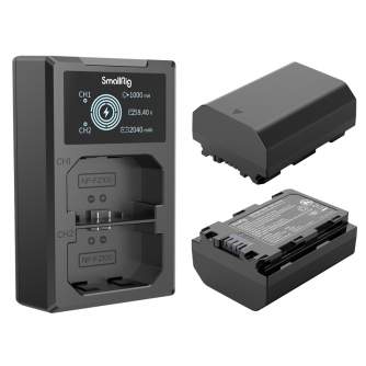 Батареи для камер - SmallRig 3824 NP FZ100 Camera Batterij en Oplaad Kit 3824 - купить сегодня в магазине и с доставкой