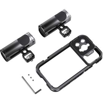 Рамки для камеры CAGE - SMALLRIG 4078 MOBILE VIDEO CAGE KIT (DUAL HANDHELD) FOR IPHONE 14 PRO MAX 4078 - быстрый заказ от произв