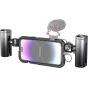Camera Cage - SMALLRIG 4078 MOBILE VIDEO CAGE KIT (DUAL HANDHELD) FOR IPHONE 14 PRO MAX 4078 - quick order from manufacturer