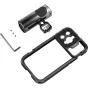 Camera Cage - SMALLRIG 4099 MOBILE VIDEO CAGE KIT (SINGLE HANDHELD) FOR IPHONE 14 PRO MAX 4099 - quick order from manufacturer