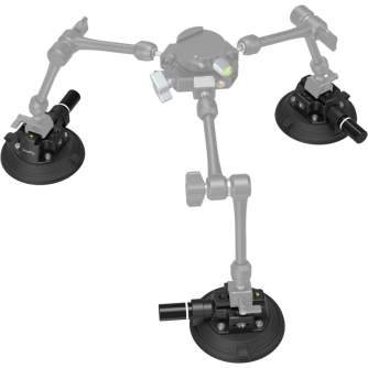 Sporta kameru aksesuāri - SmallRig 4122 4″ kameras stiprinājums ar piesūcekni - ātri pasūtīt no ražotāja