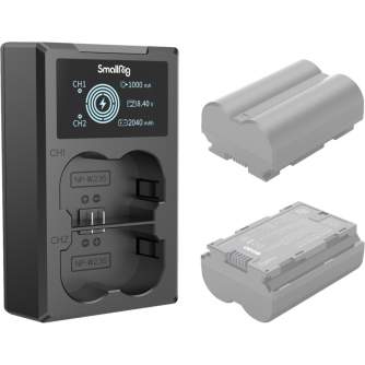 Kameras bateriju lādētāji - SMALLRIG 4085 BATTERY CHARGER FOR NP-W235 BATTERIES 4085 - perc šodien veikalā un ar piegādi