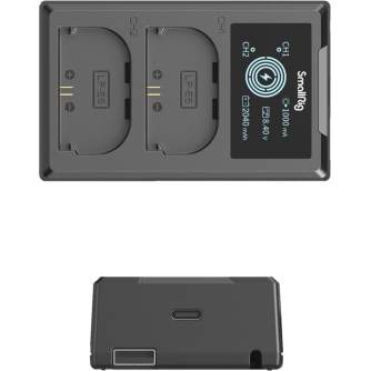 Kameras bateriju lādētāji - SMALLRIG 4084 LP-E6 AKUMULATORU LP-E6 AKUMULATORU LĀDĒTĀJS - ātri pasūtīt no ražotāja