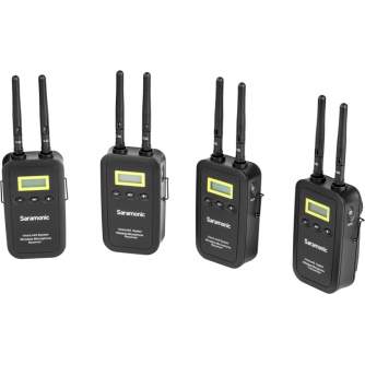 Bezvadu audio sistēmas - Wireless system 5.8 GHz Saramonic VmicLink5 RX + TX + TX + TX Kit - быстрый заказ от производителя