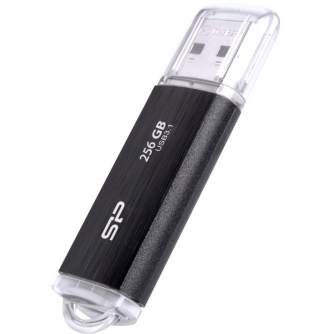 USB флешки - Silicon Power flash drive 256GB Blaze B02, black SP256GBUF3B02V1K - быстрый заказ от производителя