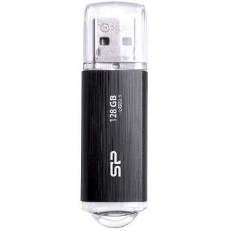USB флешки - Silicon Power flash drive 128GB Blaze B02 USB 3.1, black - быстрый заказ от производителя