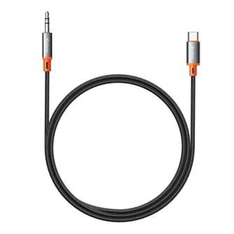 Video vadi, kabeļi - Mcdodo CA-0820 USB-C uz mini jack 3,5 mm AUX kabelis, 1,2 m (melns) - perc šodien veikalā un ar piegādi