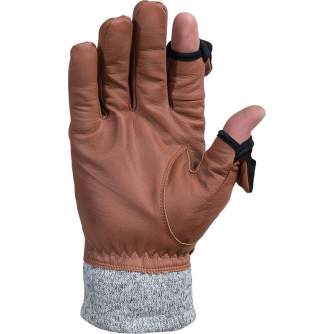 Gloves - VALLERRET URBEX PHOTOGRAPHY GLOVE BROWN M 20UBX-BR-M - quick order from manufacturer