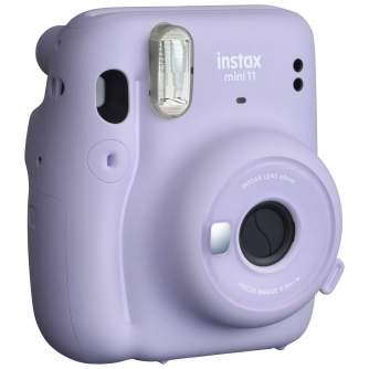 Discontinued - Instax mini 11 Lilac Purple Instant camera + instax mini glossy (10pl)