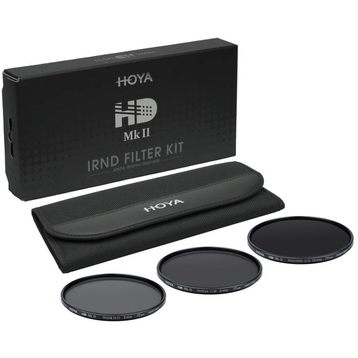 ND neitrāla blīvuma filtri - Hoya Filters Hoya filter kit HD Mk II IRND Kit 77mm - быстрый заказ от производителя