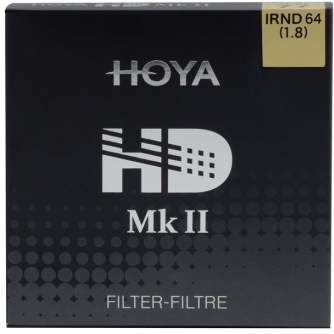 ND фильтры - Hoya Filters Hoya filter neutral density HD Mk II IRND64 77mm - купить сегодня в магазине и с доставкой