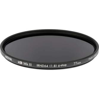 Neutral Density Filters - Hoya Filters Hoya filter neutral density HD Mk II IRND64 77mm - buy today in store and with delivery