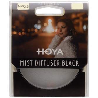 Soft Focus Filters - Hoya Filters Hoya filter Mist Diffuser Black No0.5 49mm - quick order from manufacturer