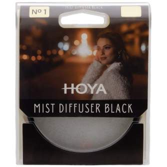 Soft Focus Filters - Hoya Filters Hoya filter Mist Diffuser Black No1 72mm - quick order from manufacturer