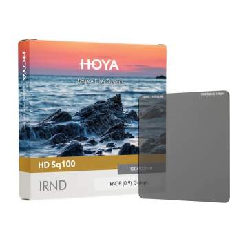 Square and Rectangular Filters - Hoya Filters Hoya filter HD Sq100 IRND8 - quick order from manufacturer