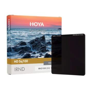 Square and Rectangular Filters - Hoya Filters Hoya filter HD Sq100 IRND1000 - quick order from manufacturer