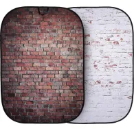 Фоны - Manfrotto background Urban Collapsible 1.5x2.1m classic red distressed white brick LB5706 LL LB5706 - быстрый заказ от прФоны - Manfrotto background Urban Collapsible 1.5x2.1m classic red distressed white brick LB5706 LL LB5706 - быстрый заказ от пр