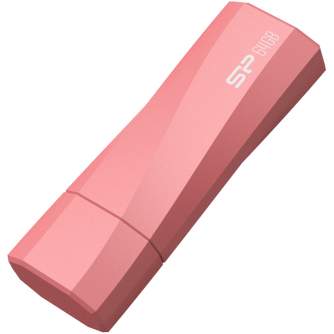 USB memory stick - Silicon Power flash drive 64GB Mobile C07 pink SP064GBUC3C07V1P - quick order from manufacturer