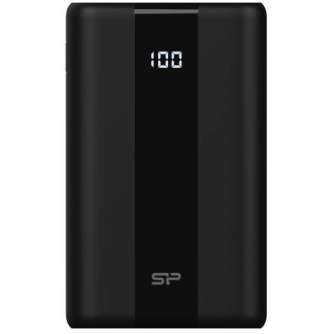 Portatīvie akumulatori - Silicon Power power bank QS55 20000mAh, black SP20KMAPBKQS550K - ātri pasūtīt no ražotāja