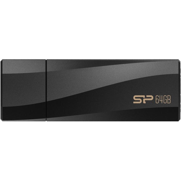 Zibatmiņas - Silicon Power flash drive 64GB Blaze B07 USB 3.2, black SP064GBUF3B07V1K - ātri pasūtīt no ražotāja