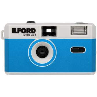Filmu kameras - Ilford Sprite 35-II, silver/blue 2005171 - ātri pasūtīt no ražotāja