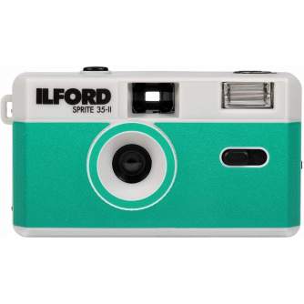 Filmu kameras - Ilford Sprite 35-II, silver/teal 2005173 - ātri pasūtīt no ražotāja