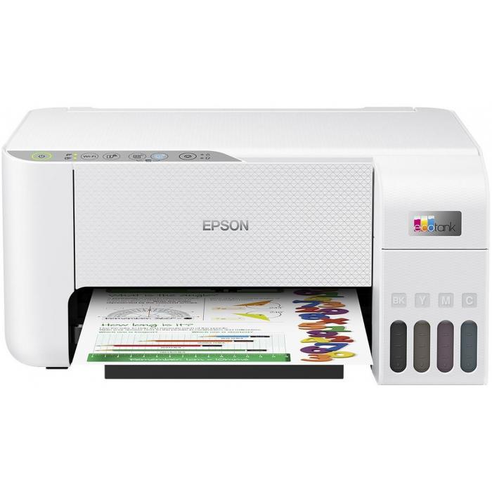 Printers and accessories - Epson all in one inkjet printer EcoTank L3256 white C11CJ67407 - buy today in store and with delivery