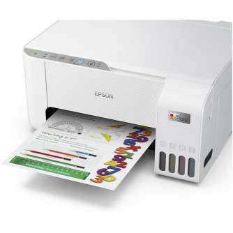 Принтеры и принадлежности - Epson all in one inkjet printer EcoTank L3256 white C11CJ67407 - купить сегодня в магазине и с доста