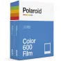 Polaroid Color 600 momentfilma 2 pakas ar 16 gludām baltām fotogrāfijām Polaroid 600 un i-Type kamerām, oriģinālā iepakojumā